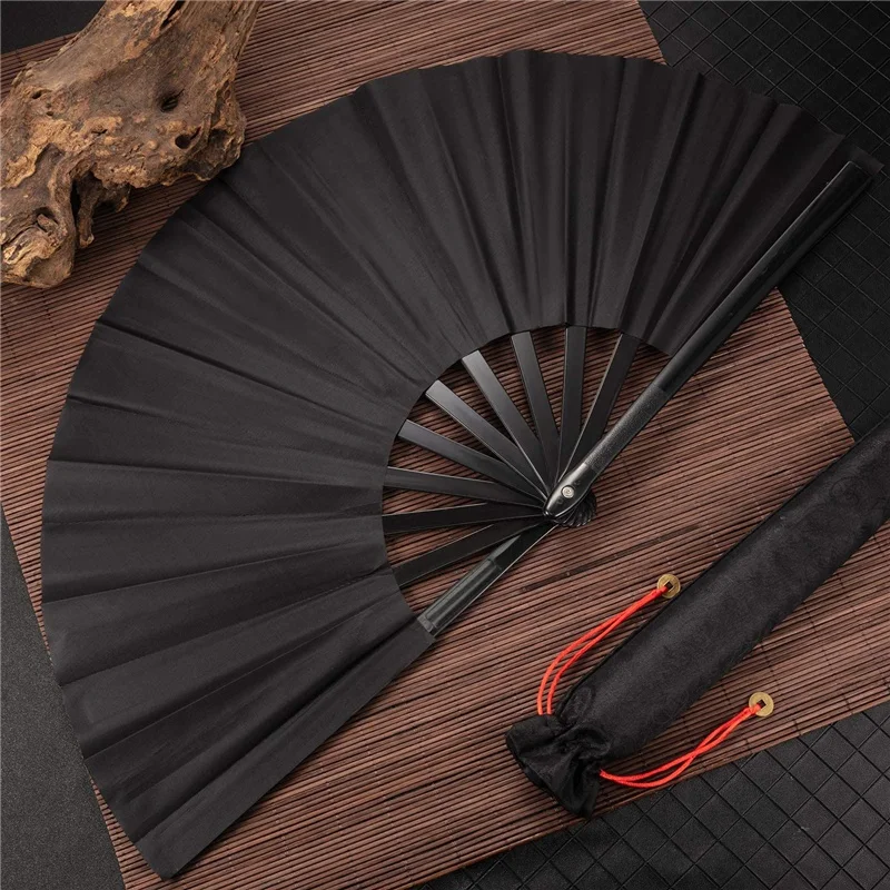 1Pcs Vintage Chinese Style Folding Fans Kung Fu Fan Wedding Party DIY Pocket Hand Craft Dance Fan folding fan hand fan kung fu fan