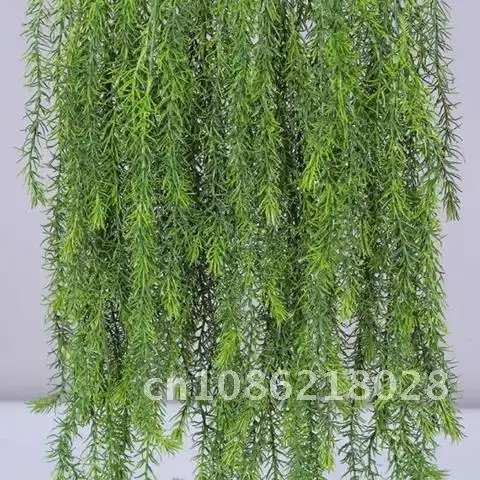 

Artificial hanging plant vine wall decor for home garden wedding party decoration greenery fake grass new plant