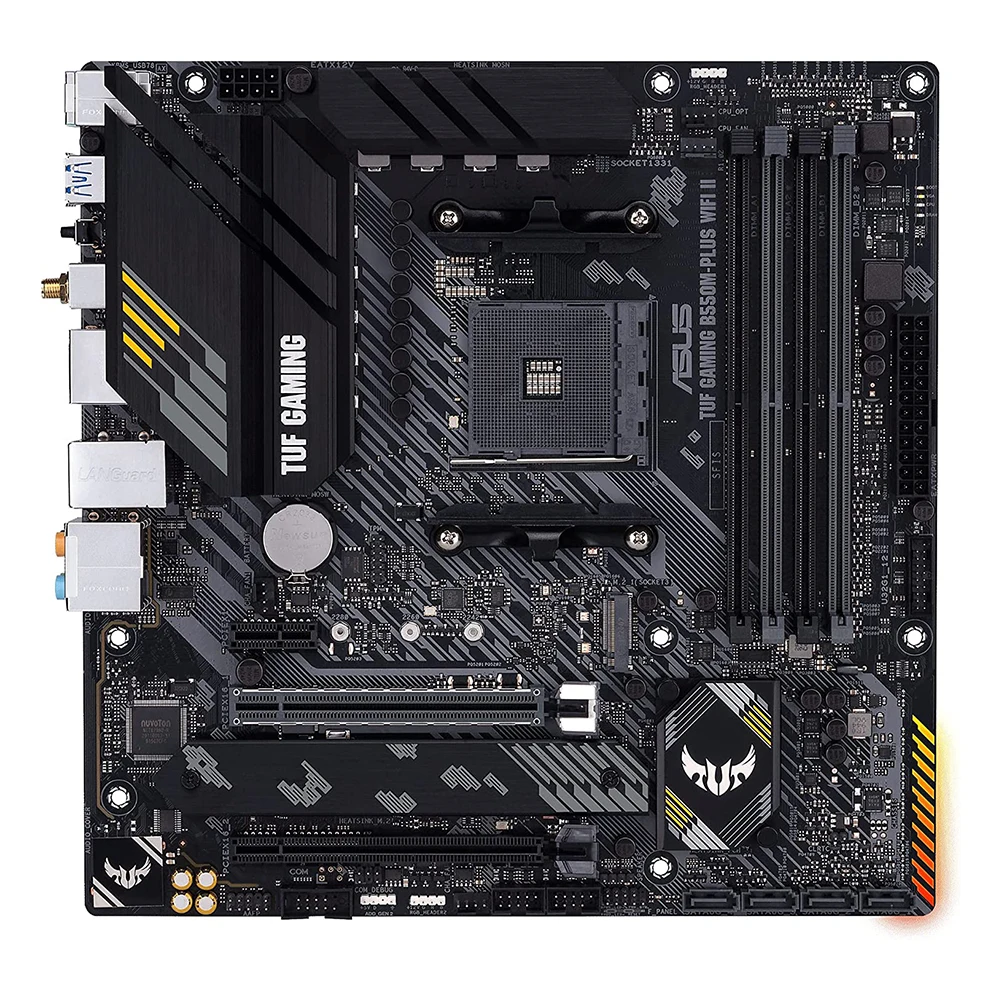 AMD Ryzen 7 5700X + ASUS TUF GAMING B550M-PLUS WIFI II New B550