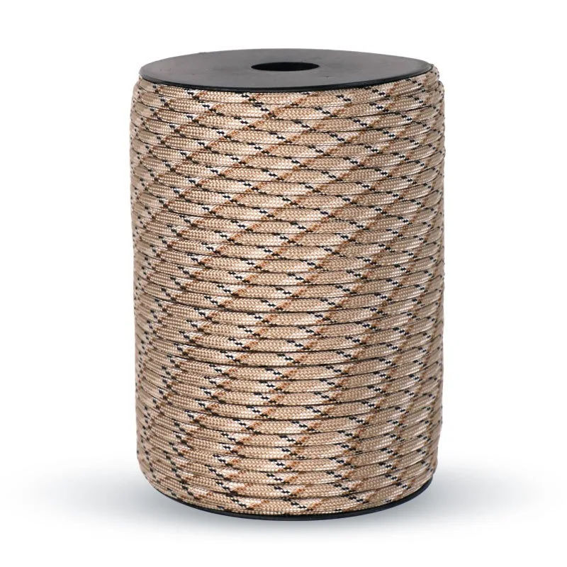 Heavy-Duty Paracord Rope – 100M, 4mm Diameter, Ideal for Outdoor Camping, Survival, and Hiking