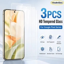 3 - Pack HD Clear Tempered Glass Screen Protector Film - Anti - Scratch, 9H Hardness - High Definition