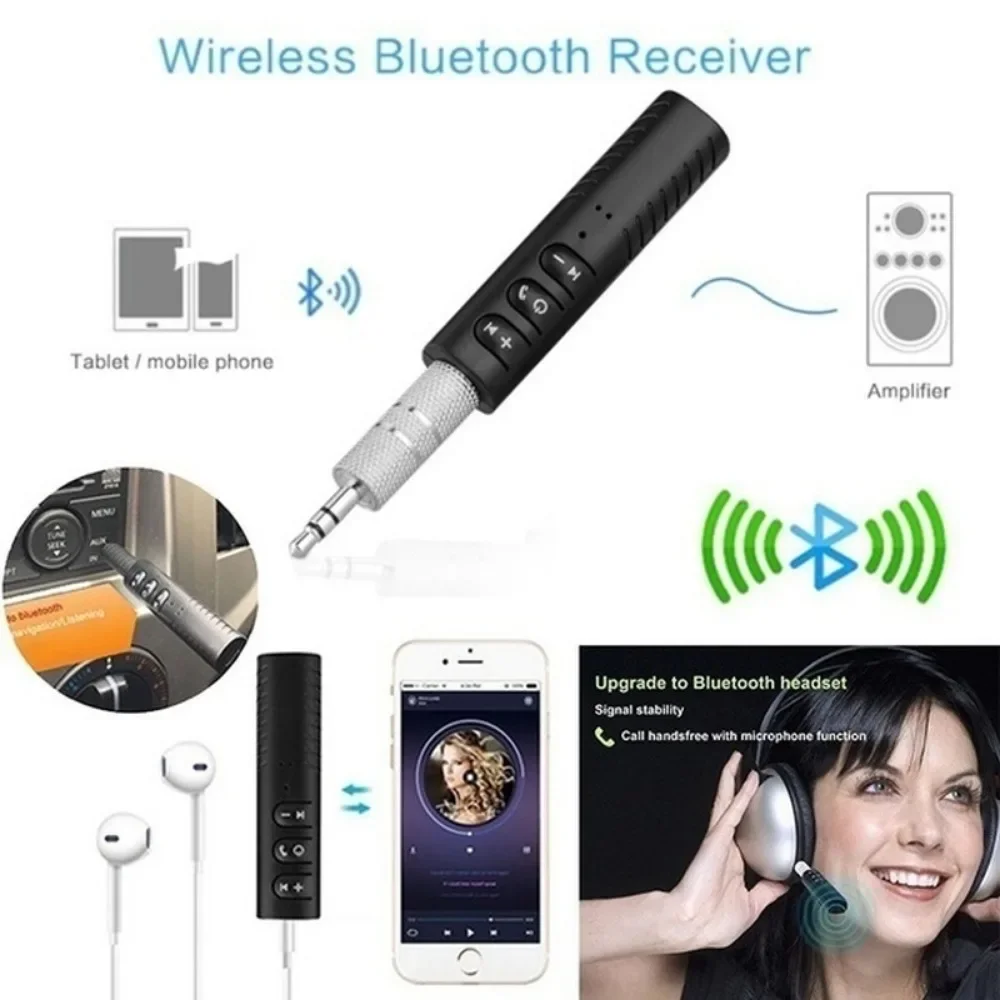 Wireless Receiver Frequency Stereo Audio Music Hands