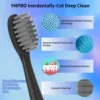 10pcs Replacement Toothbrush Heads Compatible with Burst Adult Electric Toothbrush for Seago S9 S1 S6 S8 S21 S26 S28 SG540 SG860 4