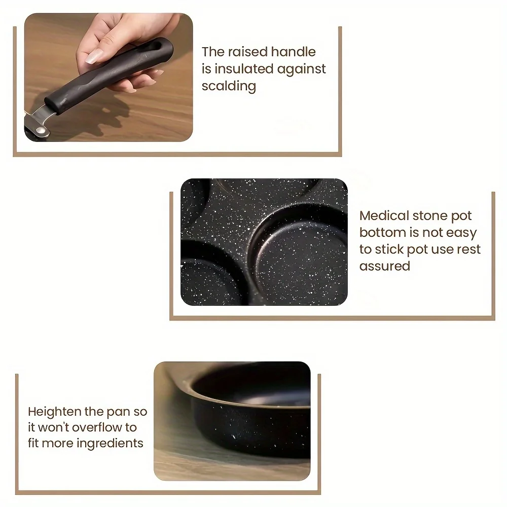 Side view of Omelette Pan