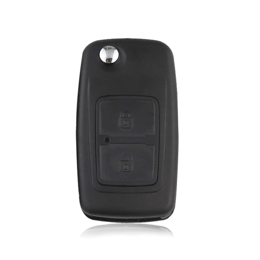 Enhanced Remote Car Key Shell Fob Case with Uncut Blade