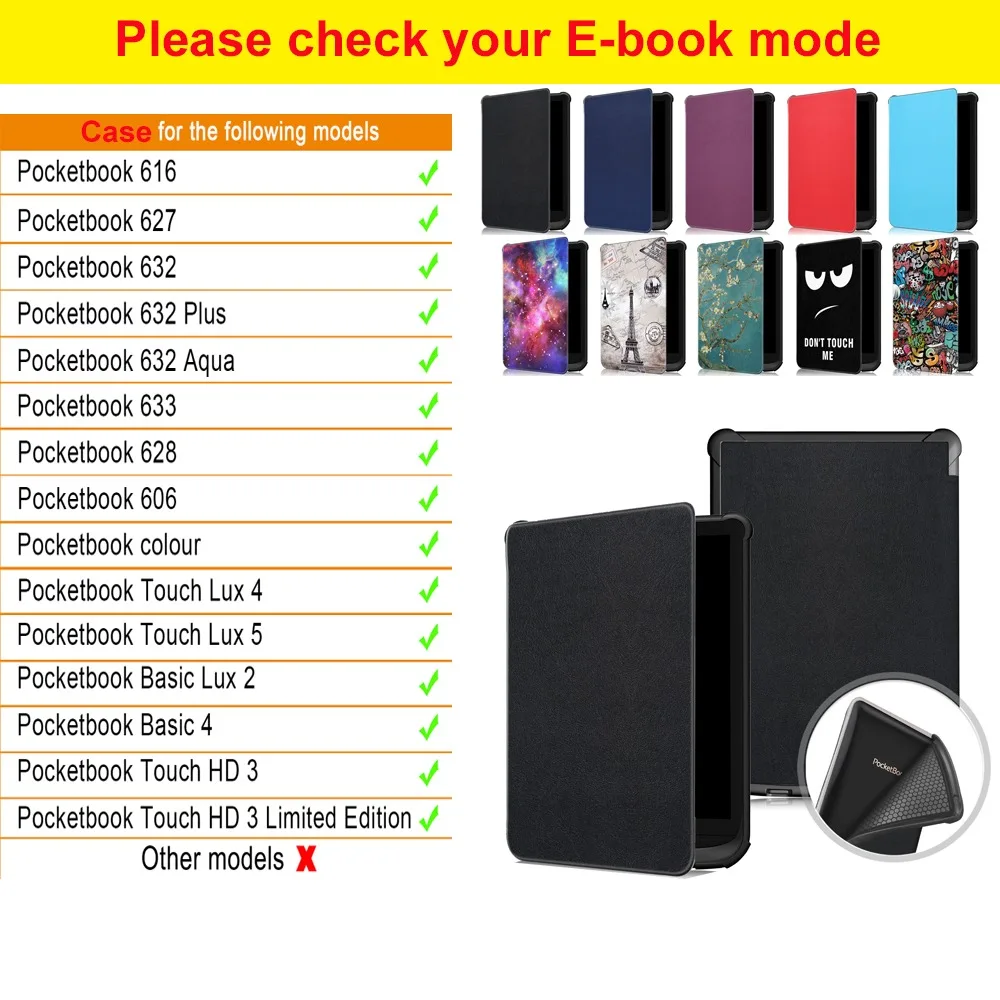 Eigenaar van een PocketBook Touch Lux 5? Zorg voor bescherming met een