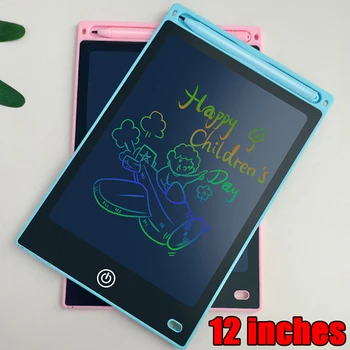 10/12/pollici LCD Tavoletta da disegno Tavolo da disegno per bambini Graffiti Sketchpad Giocattoli Scrittura a mano Lavagna Tavolo da disegno magico Giocattolo per bambini Regalo