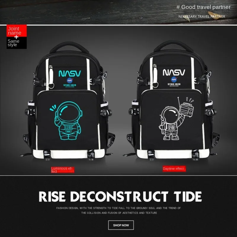 2024 Waterproof Luminous children School Bags For Boys teens Kids School Backpack Orthopedic Primary Schoolbag Book Bag Mochila 5