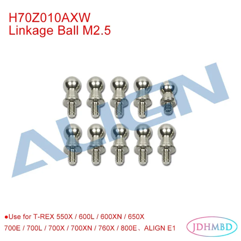Allineare T-Rex 500X/600/650/700/800E Palla Di Collegamento M2.5 Parti Elicottero Rc