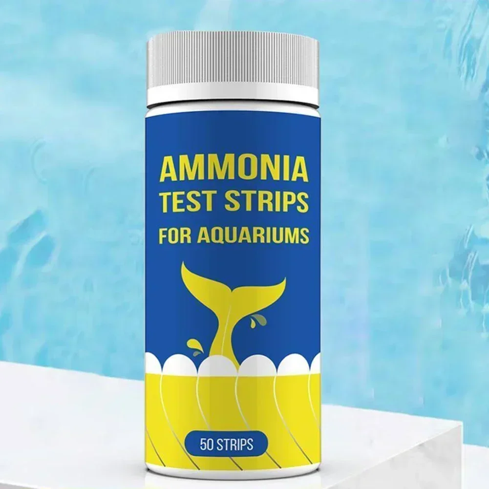 Ammonia Nitrogen Pcs Quick Water Quality Test Strips Aquarium Poisoning Well Being Accurate Specifications