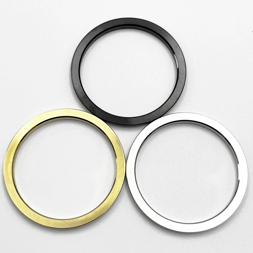Gemstone Outer Ring High-Quality Stainless Steel Watch Bezel