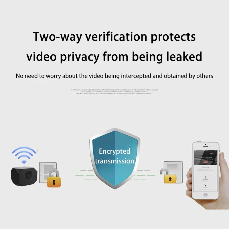 VIVO Mini Camera HD 1080P WiFi IP AP Remote Monitoring Lightweight Portable Camcorder Smart Home Surveillance Security Camera 4