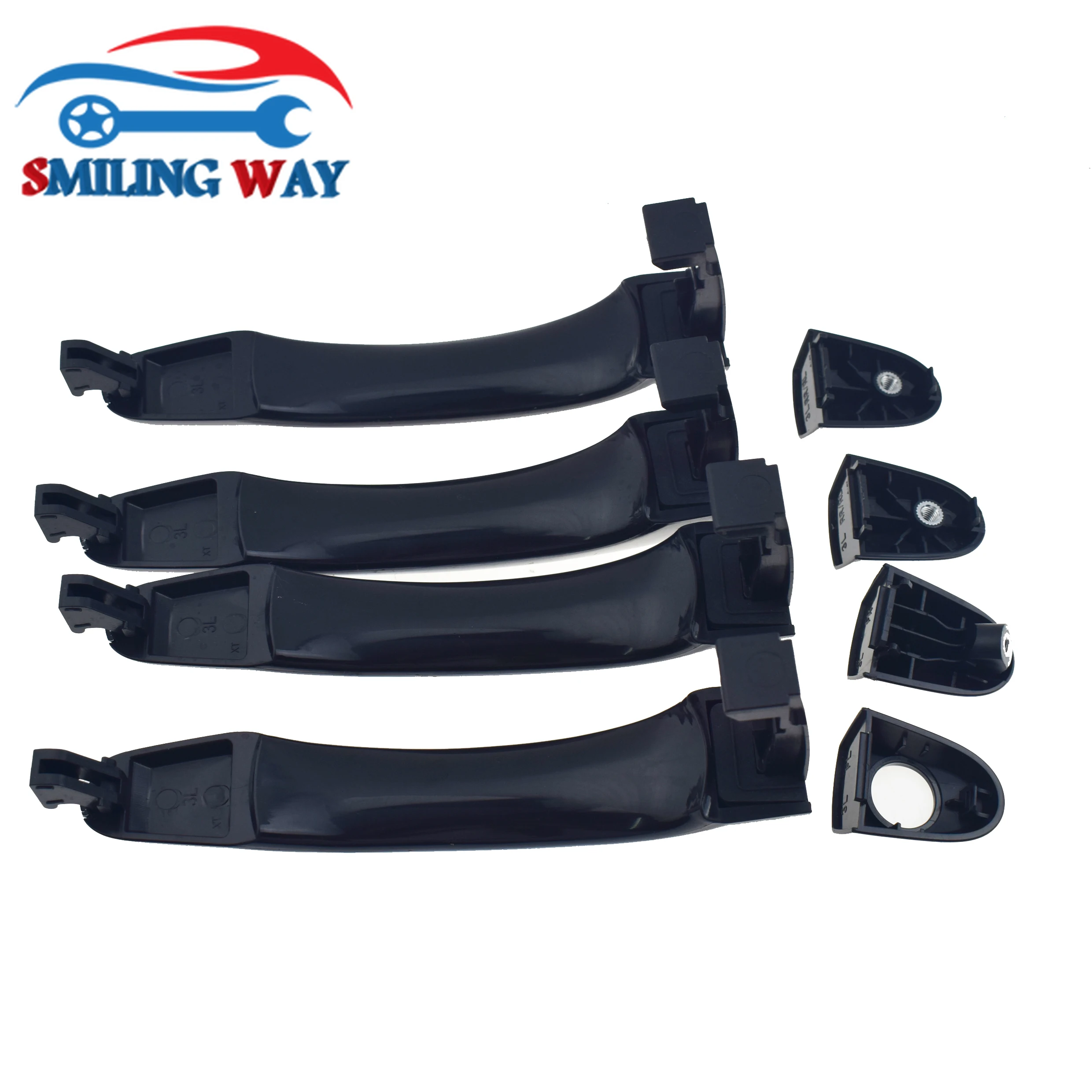 자동차 외부 크롬 문짝 핸들, 전면 또는 후면 왼쪽 또는 오른쪽, 현대 아제라 3.3L 3.8L V6 2006 2007 2008 2009 2010 2011