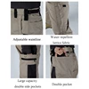 Wear Resistant Work Pant Man Multi-pocket Straight Cargo Trousers Outdoor Jogging Tactical Pants Spring Autumn Casual Trousers 6