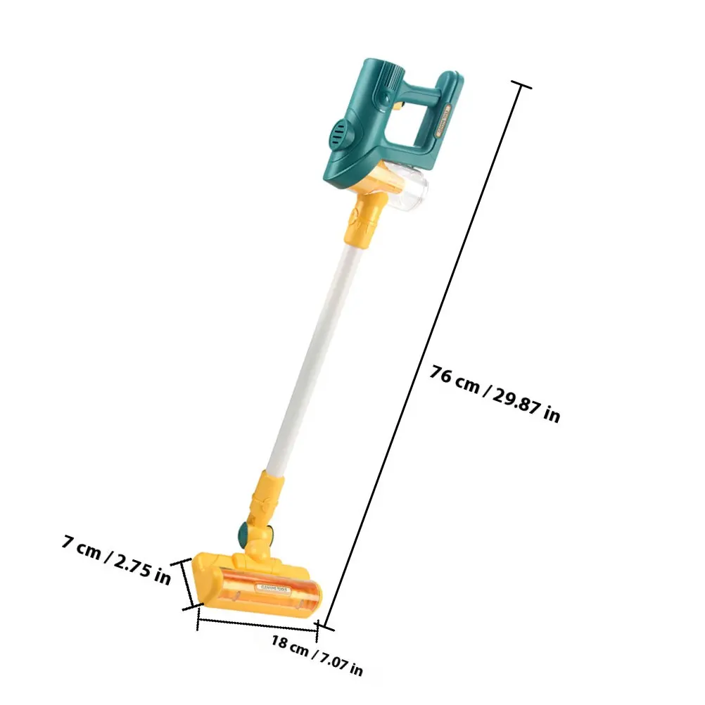 1 세트 청소기놀이 청소기 시뮬레이션 어린이 역할놀이 학습 조기 교육  집놀이 미니