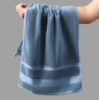 Battilo Serviette de bain en coton doux absorbant pour le visage, serviette de luxe pour hôtel, Spa, salle de bain, serviette de plage solide, ensemble de serviettes de bain 2 pièces 5