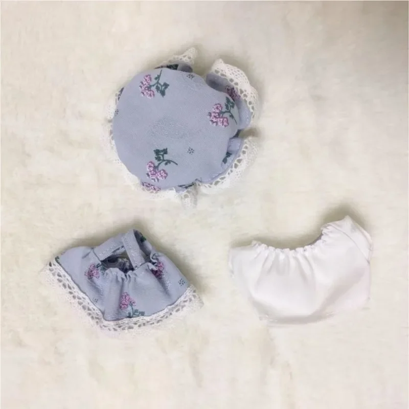 Excluding dolls, 10cm baby clothes, starfish body, normal body, celebrity doll, universal cute summer dress set 3