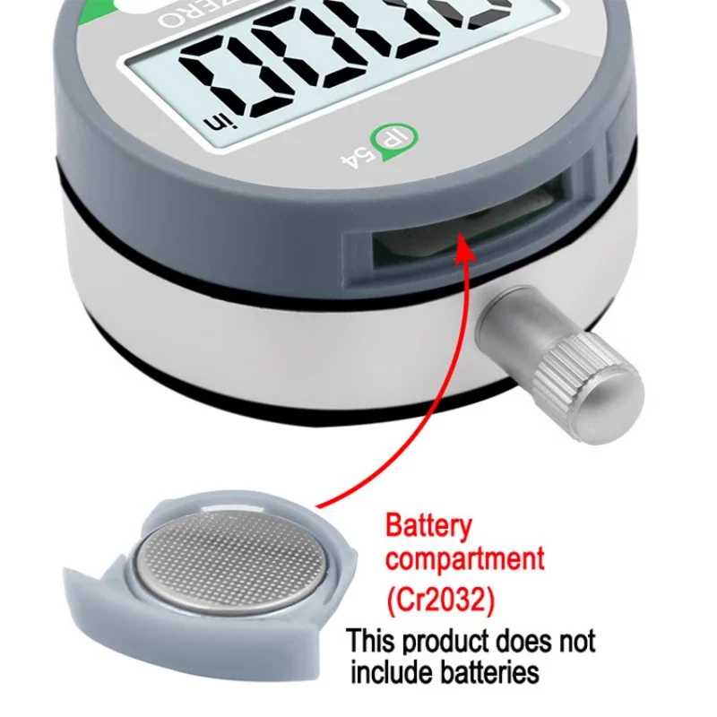 IP54 Oil-proof Digital Micrometer 0.001mm Electronic Micrometer Metric/Inch 0-12.7mm /0.5"Precision Dial Indicator Gauge 4
