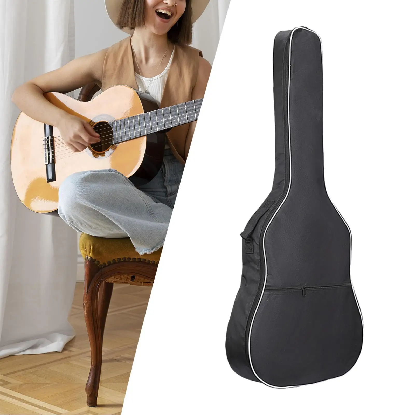 Guitar Bag Padded Acoustic Guitar Case for Acoustic Guitars Classical Guitar