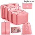 8pcs Set Pink