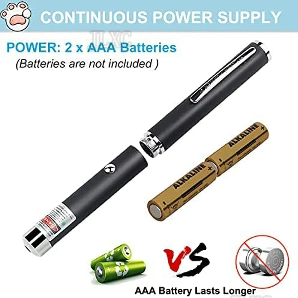 Green Laser Light Pointer High Power Adjustable Focus 532nm Laser Head green laser pointer
