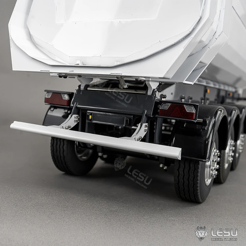 LESU Metal Hydraulic RC Dump Trailer 3Axles 1/14 for DIY TAMIYAYA RC Tractor Truck TOUCAN Remoted Car R620 770S FH16 Vehicle Toy S28ba2fa42dee49a1bf60d8696a0a0339T