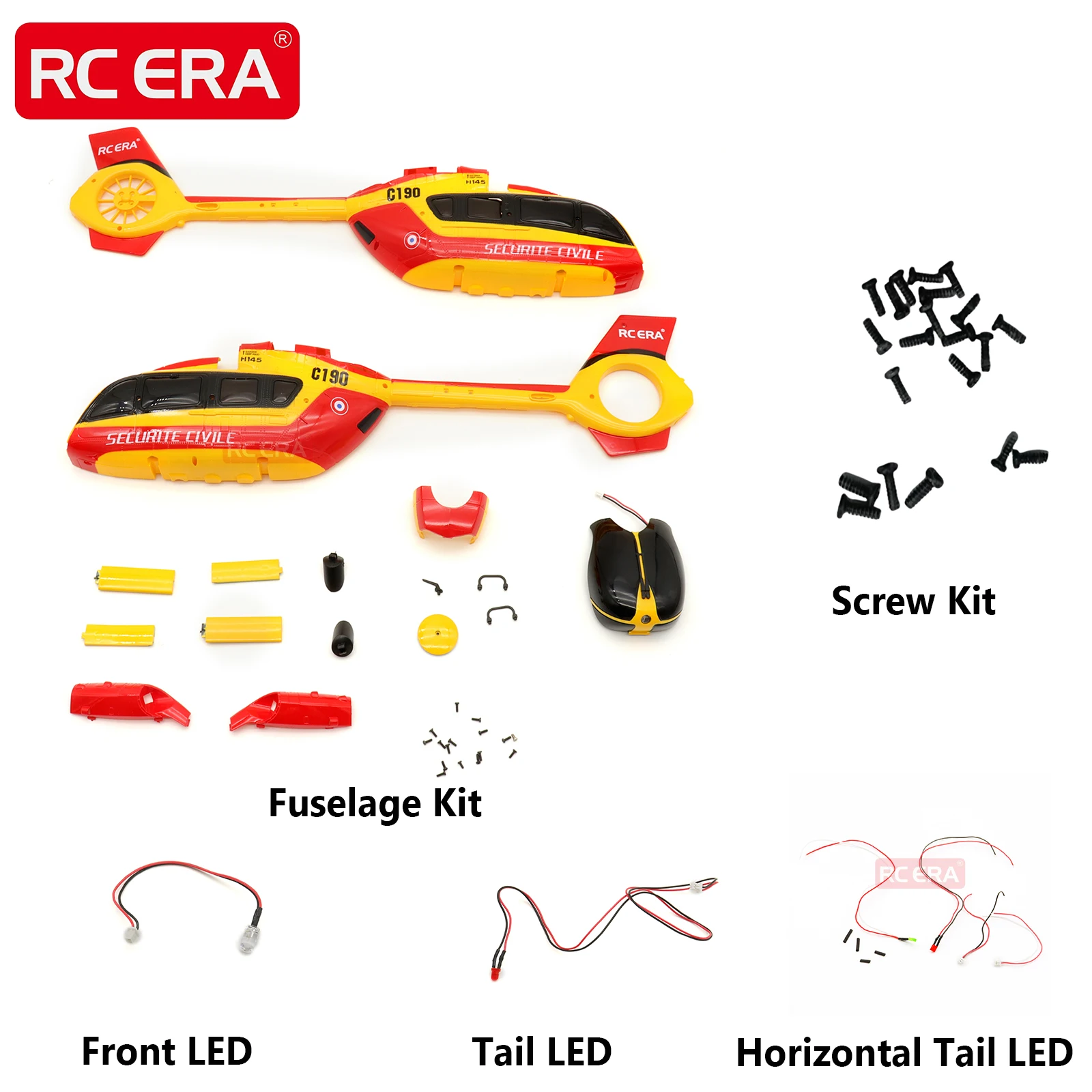 Pièces détachées hélicoptère RC : Servo, ESC, Capteur, Palonnier