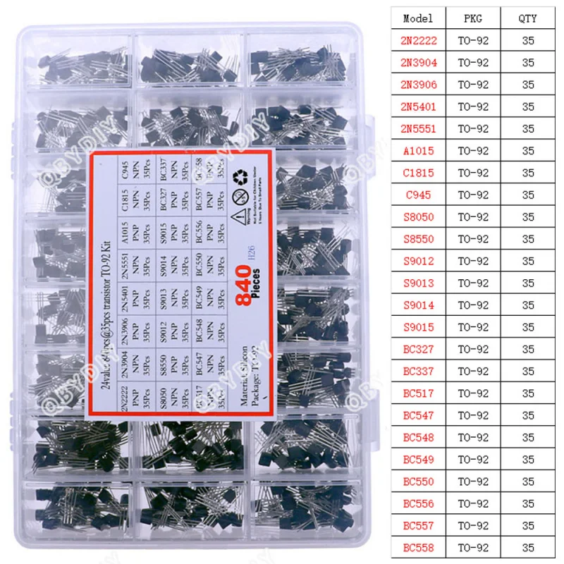 200 Stück bis 92 Transistor sortiert Kit 10 Werte bc327 bc337 bc517 bc547 bc548 bc549 bc550 bc556 bc557 bc558pnp npn Transistoren 200 Stück bis 92 Transistor sortiert Kit 10 Werte bc327 bc337 bc517 bc547 bc548 bc549 bc550 bc556 bc557 bc558pnp npn Transistoren