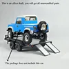 CROSSRC 1/10 Scale RC Heavy Duty Flatbed Full Remote Control Trailer Truck Unassembled KIT DIY T006 Car Model RC Toy TH10473 3
