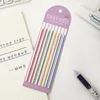 5Packs Transparent Sticky Notes Self-Adhesive Reading Book Annotation Notepad Bookmarks Memo Pad Index Tabs Cute 5