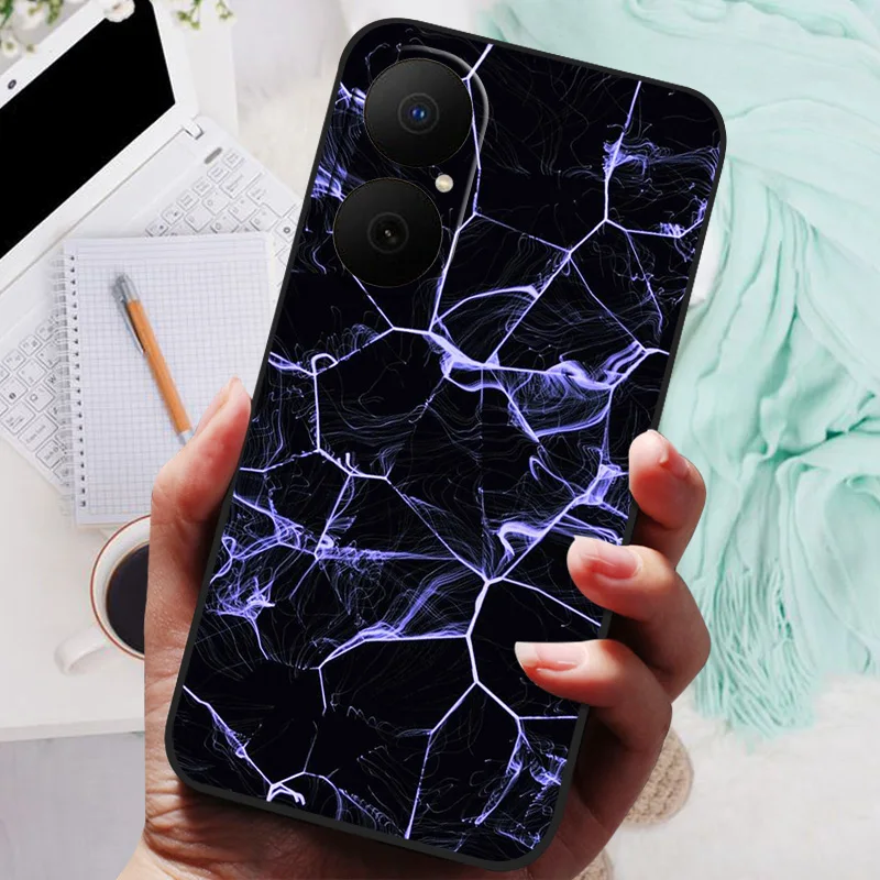Silicon Back Cover Phone Case with Soft Bumper - Durable and Stylish Coque