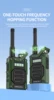 Chierda XA501 Mini Walkie Talkies UHF Long Range Portable Flashlight 2s Copy Rechargeable Type-C Charger For Mountain climbing 3