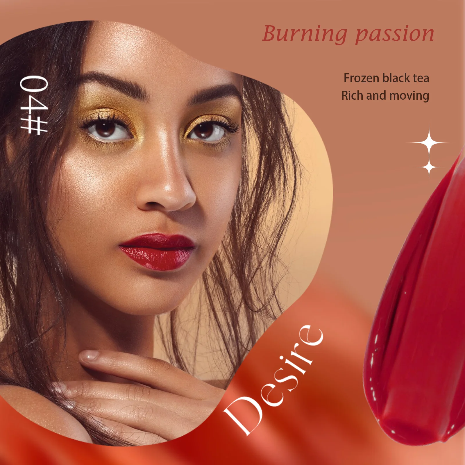 Lip dyeing liquid of 3 peppers contains peppermint oil and pepper extract, and it is waterproof and colorfast lip glaze 3