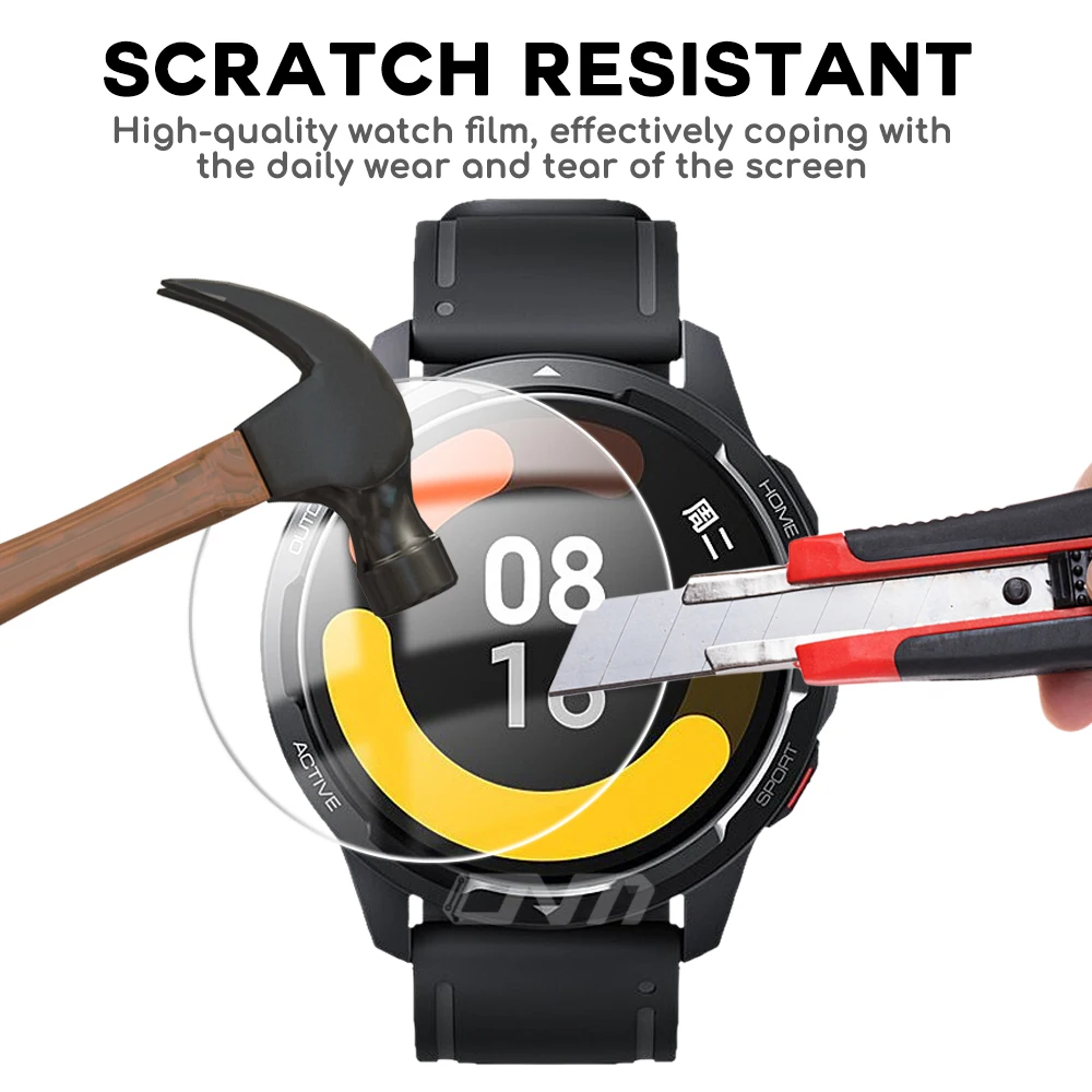 Tempered Glass Screen Protector For Xiaomi Watch S1 Active / Color 2 Smart Watch Anti-scratch Protective film ​for Mi Watch S1