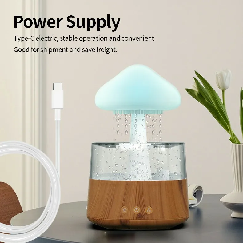 Raindrop Cloud Rain Humidifier