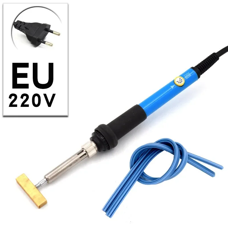 Soldering Iron Solder Iron Kit T-Bar Bonding Soldering Iron Kit for LCD Display Pixel Repair 110V-220V 60W Internal Heat Adjustable Temperature