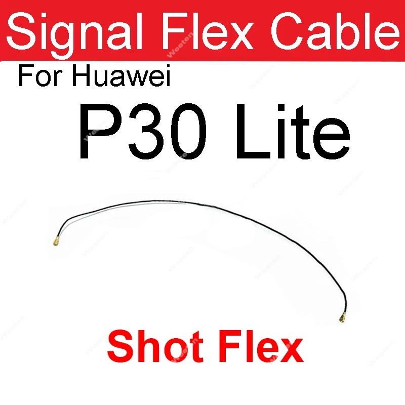 Flex Cable Connector Wifi Coaxial Connector Aerial Flex Ribbon For Huawei P20 P30 P40 Pro P30 Lite P40 Lite Pro+ Antenna Signal Flex Cable Parts
