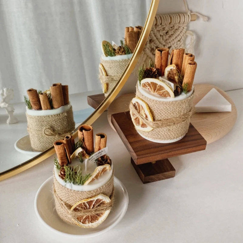5 Pieces Natural Dried Cinnamon Sticks DIY Scented Candles Soaps Making Materials Premium Grade Real Cinnamon Rolls