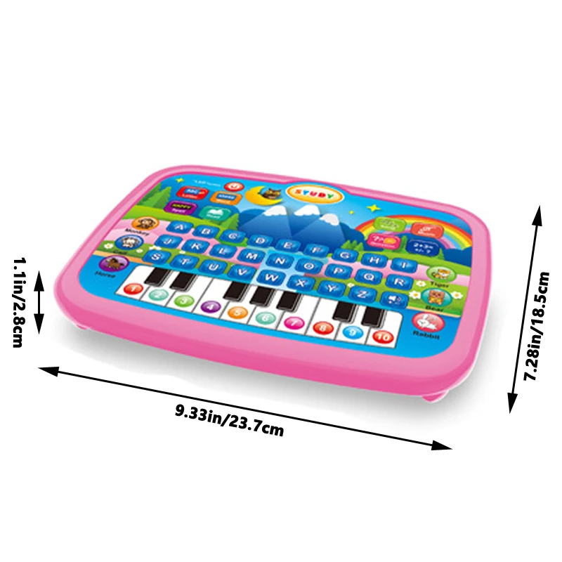 Educational Learning Machine Toys, Electronic Study Game for 3+ Year Old's Girls Boys Gift Birthday Presents Child Kids Computer 5