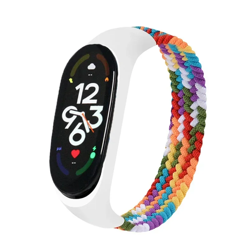 Braided Nylon Solo Loop for Smartwatches - Durable and Stylish Watch Strap Replacement Bracelet