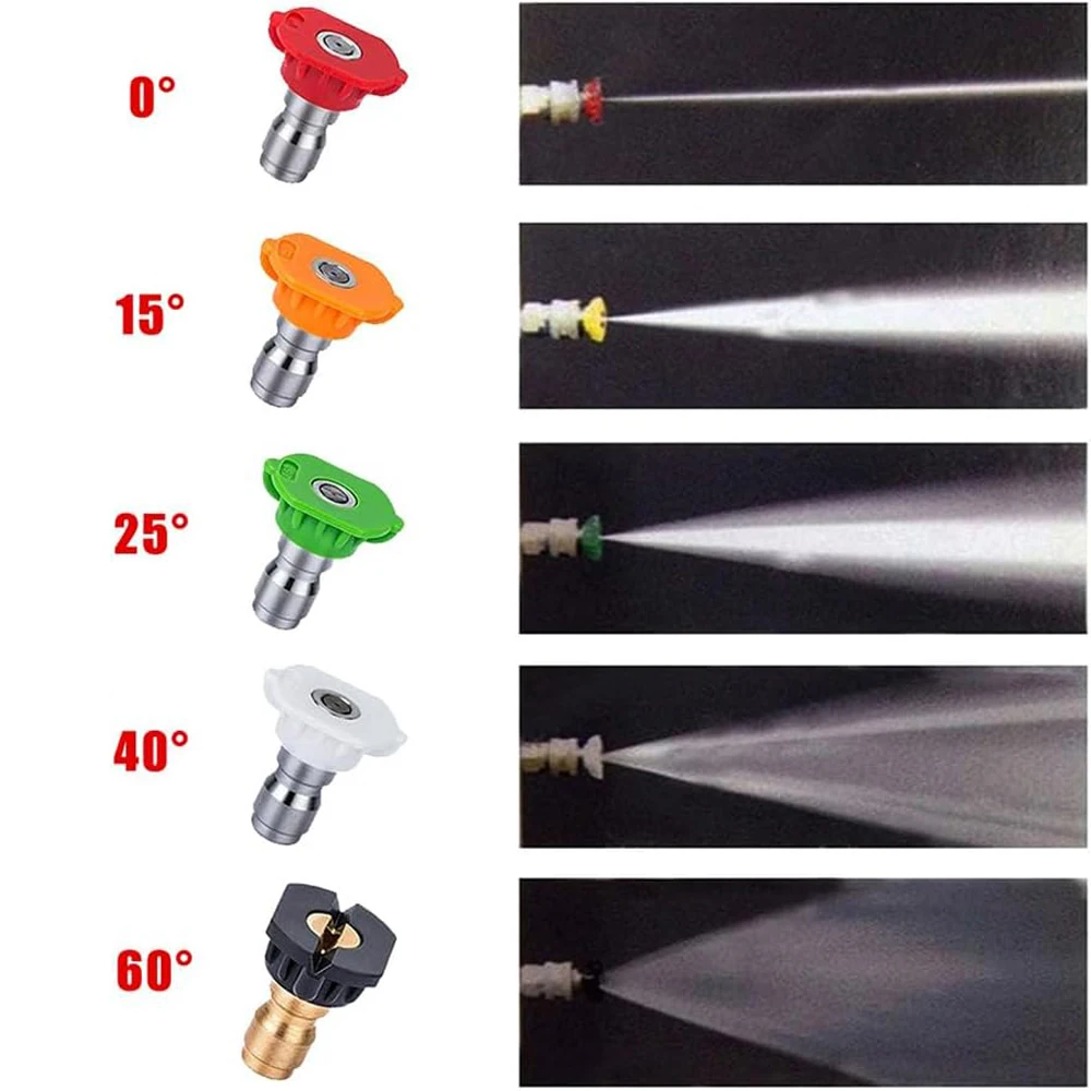 Car Wash Water Gun Pressure Washer Gun High Pressure Water Gun 1/4 Inch Rod Water Gun Extension for Karcher