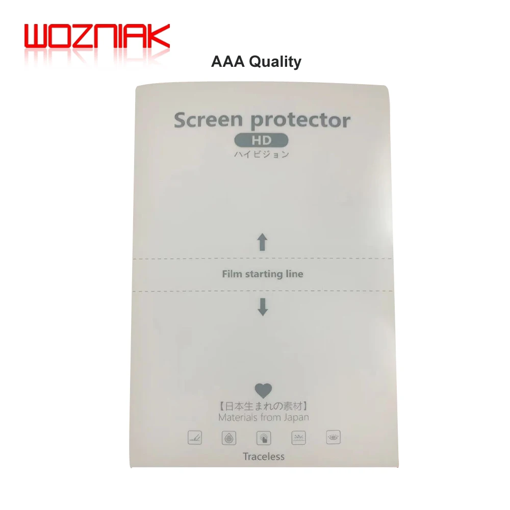 Cellphone Screen Protector 50x Japan Imported Material TPU Hydrogel Film Matte HD Anti Blue Privacy FOR Cutting Machine Cutting LCD Screen Protective Film