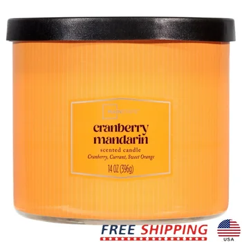 Cranberry Mandarin Candle 1