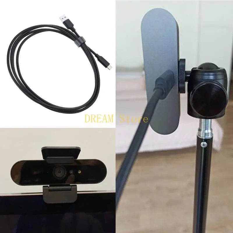 BRIO C1000e 웹캠 카메라 수리 액세서리 용 부드러운 PVC 카메라 충전기 케이블 코드 와이어 베스트 세일