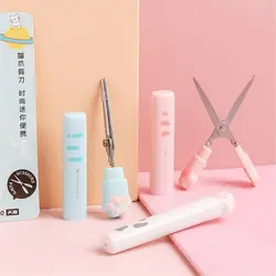 Cap Kids Paper Cutting Handmade Shear Cat Paw Art Scissors Stainless Steel Scissors Child Handmade Scissors School Stationery