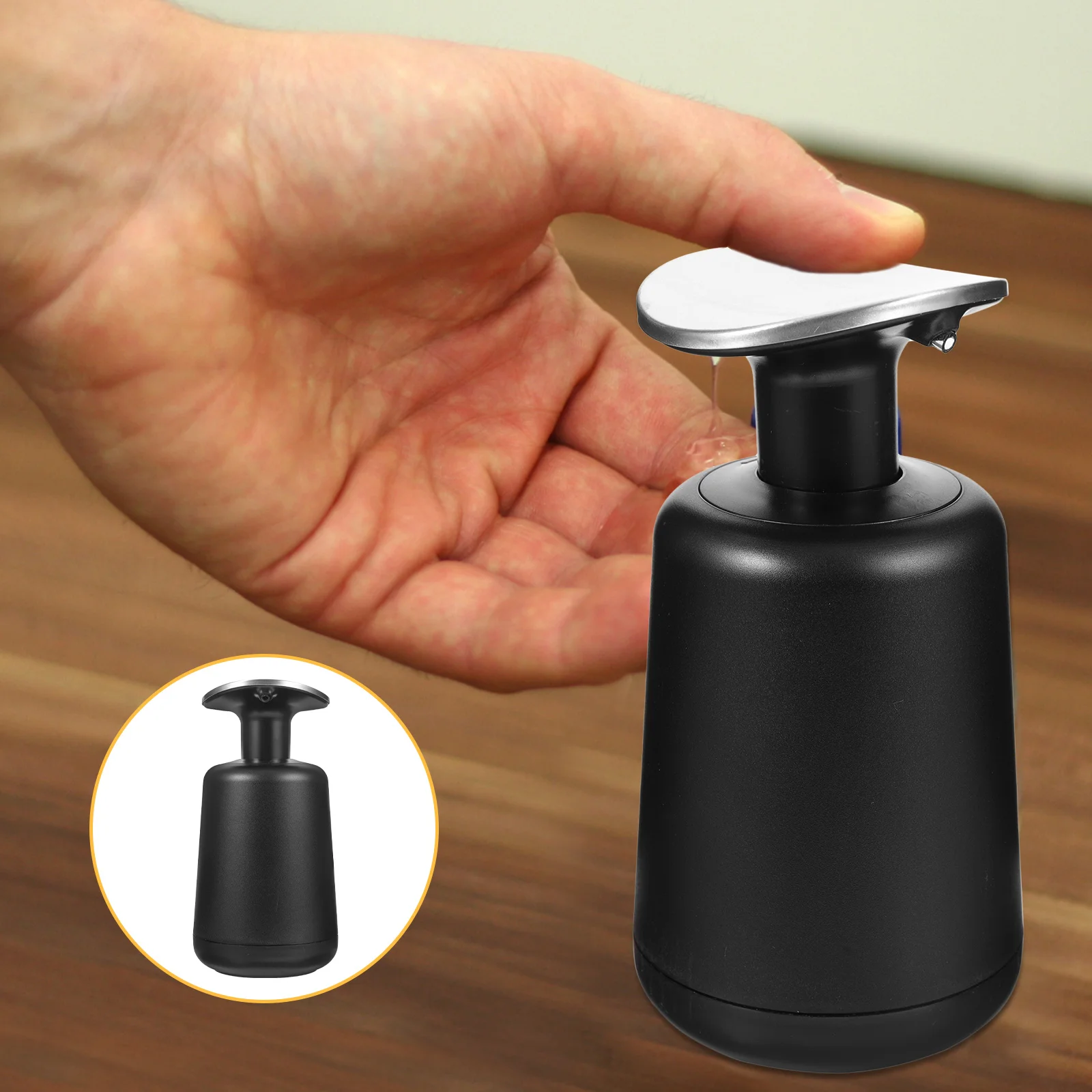 Soap Dispenser Bathroom Countertop Dispensers Liquid Handwashing Fluid Snail Pp Kitchen