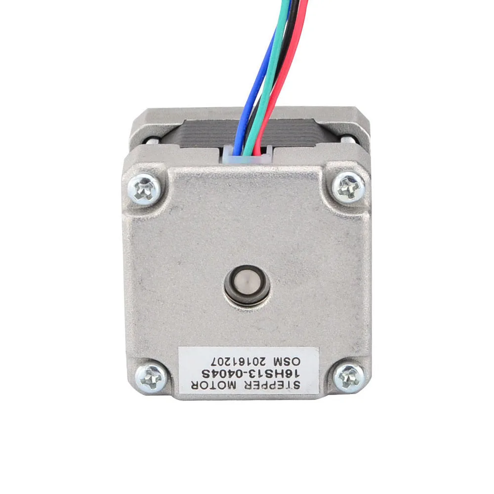 STEPPERONLINE Nema 16 스테퍼 모터 바이폴라 1.8deg 21Ncm 0.4A 39x39x34mm 4선 CNC 3D 프린터
