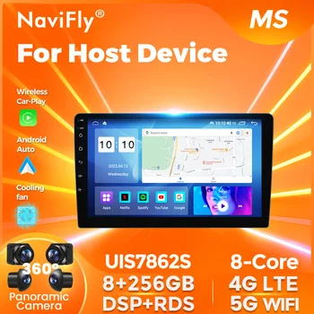 Navifly Universal 9/10 pulgadas Radio de coche Carplay Android Auto GPS WIFI DSP reproductor de vídeo Multimedia para VW Nissan Hyundai Kia Toyota 1