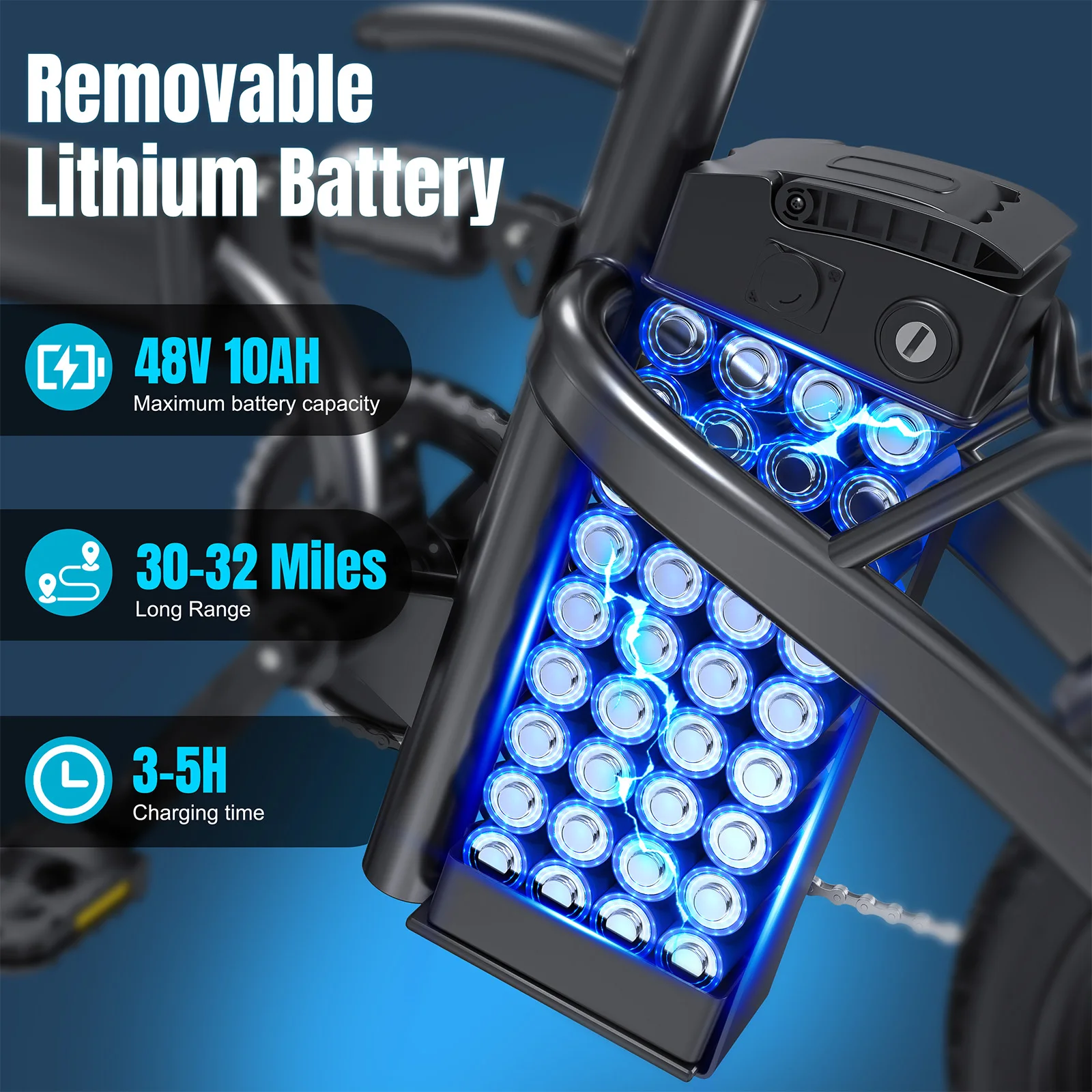 560W Folding Electric Bike 3