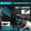 LIBRATON 16x Magnetic Nut Driver Set, SAE Nut Driver for Impact Drill, Deep Nut Driver Set, Impact Driver Bit Set for Car Repair 3